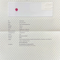 2.96 Ct. Ruby from Burma (Myanmar) Scan Report