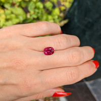 2.53 Ct. Ruby from Mozambique Life Style