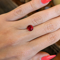 1.58 Ct. Ruby from Mozambique Life Style