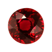 Pave Ruby Ring 0.93 Ct., 14K Yellow Gold Combination Stone