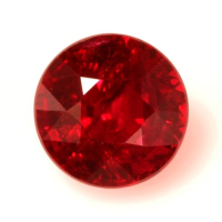 Pave Ruby Ring 1.68 Ct., 14K White Gold Combination Stone