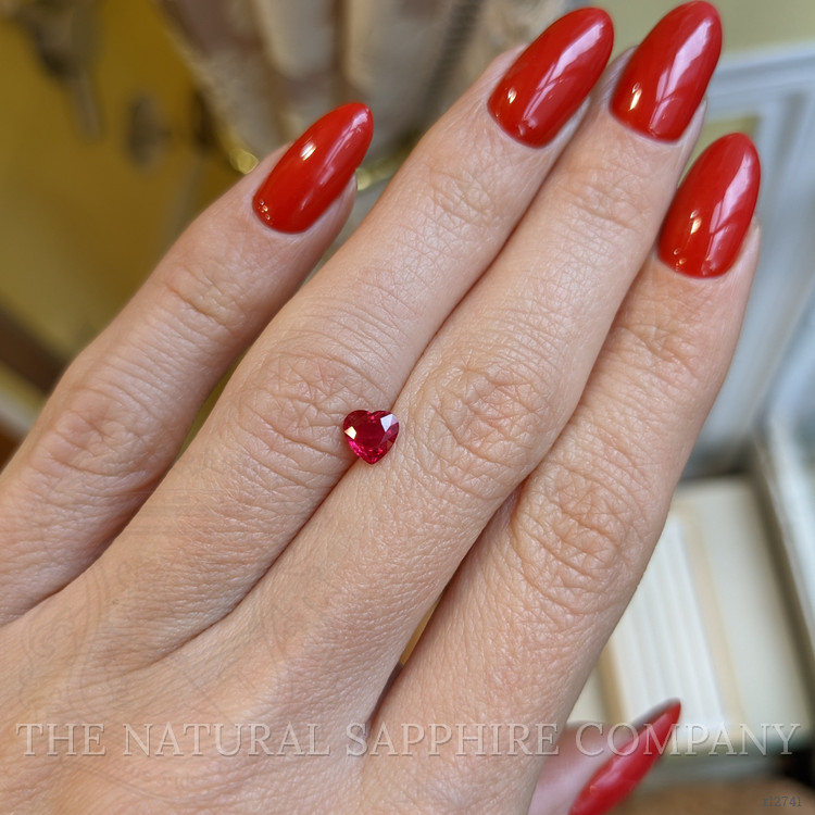 0.58 Ct. Ruby from Mozambique