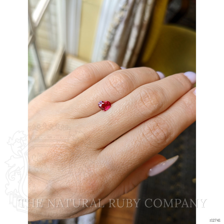 0.58 Ct. Ruby from Mozambique