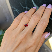 1.12 Ct. Ruby from Mozambique Life Style