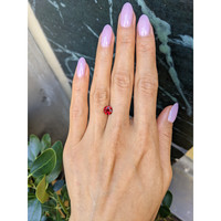 1.12 Ct. Ruby from Mozambique Life Style