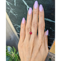 1.42 Ct. Ruby from Mozambique Life Style