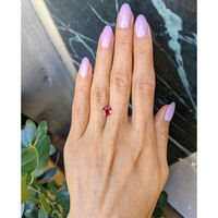 1.28 Ct. Ruby from Mozambique Life Style