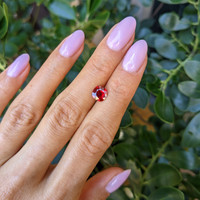 1.28 Ct. Ruby from Mozambique Life Style