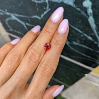 1.52 Ct. Ruby from Mozambique Life Style
