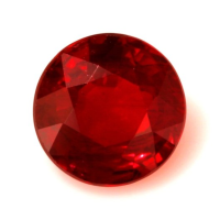 Accent Stones Ruby Ring 1.45 Ct., Platinum 950 Combination Stone