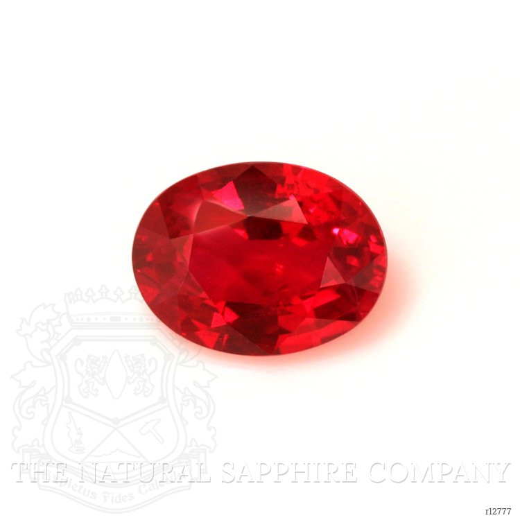 Pave Ruby Ring 1.98 Ct., Platinum 950