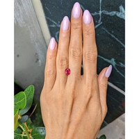 1.22 Ct. Ruby from Mozambique Life Style