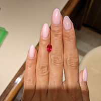 1.42 Ct. Ruby from Mozambique Life Style