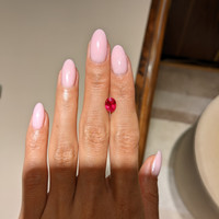 1.44 Ct. Ruby from Ceylon (Sri Lanka) Life Style