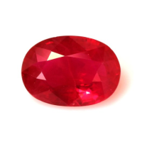Antique Style Ruby Ring 1.14 Ct., Platinum 950 Combination Stone