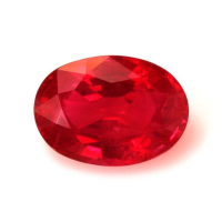 Antique Style Ruby Ring 1.36 Ct., Platinum 950 Combination Stone