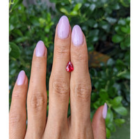 1.31 Ct. Ruby from Mozambique Life Style