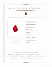 1.16 Ct. Ruby from Mozambique Scan Report