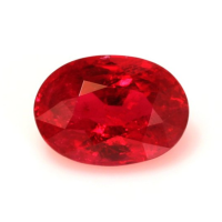 Antique Style Ruby Ring 1.02 Ct., 18K Yellow Gold Combination Stone