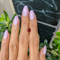 0.89 Ct. Ruby from Mozambique Life Style