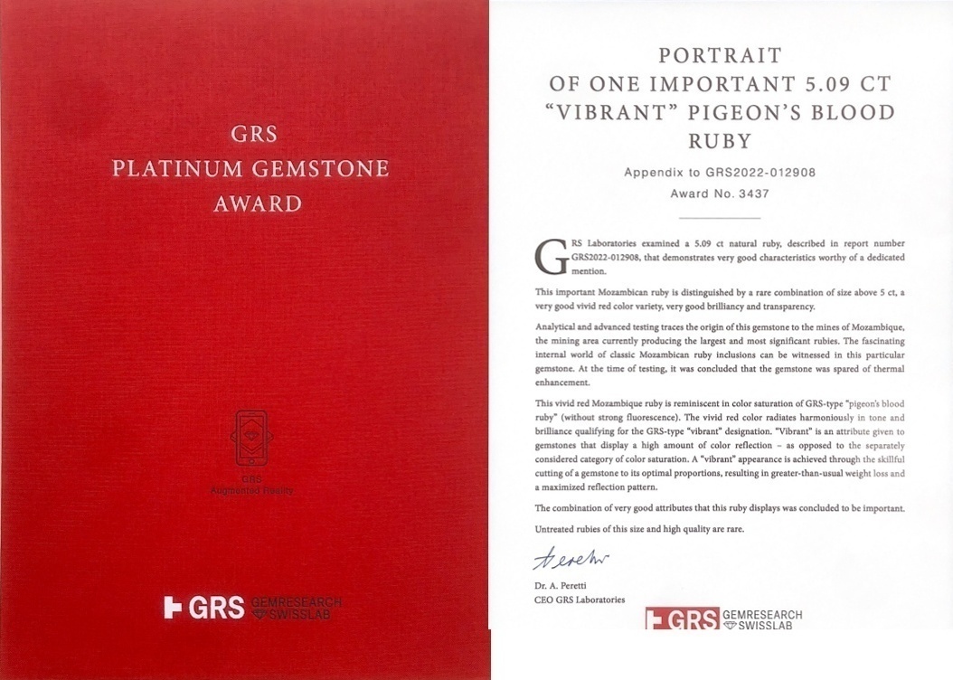 5.09 Ct. Ruby from Mozambique