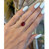 3.62 Ct. Ruby from Mozambique Life Style