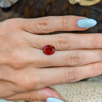 3.62 Ct. Ruby from Mozambique Life Style