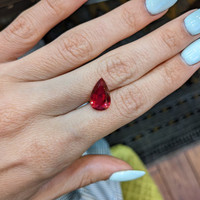 3.05 Ct. Ruby from Mozambique Life Style