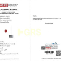 4.17 Ct. Ruby from Mozambique Scan Report