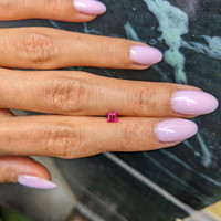 0.38 Ct. Ruby from Mozambique Life Style