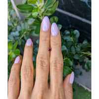0.33 Ct. Ruby from Mozambique Life Style