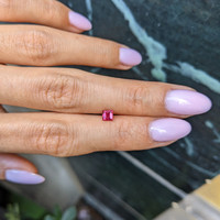 0.37 Ct. Ruby from Mozambique Life Style