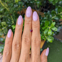 0.40 Ct. Ruby from Mozambique Life Style