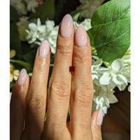 0.38 Ct. Ruby from Mozambique Life Style