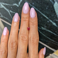 0.45 Ct. Ruby from Mozambique Life Style
