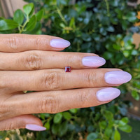 0.42 Ct. Ruby from Mozambique Life Style