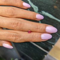 0.35 Ct. Ruby from Mozambique Life Style