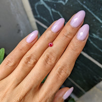 0.44 Ct. Ruby from Mozambique Life Style
