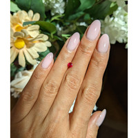 0.44 Ct. Ruby from Mozambique Life Style