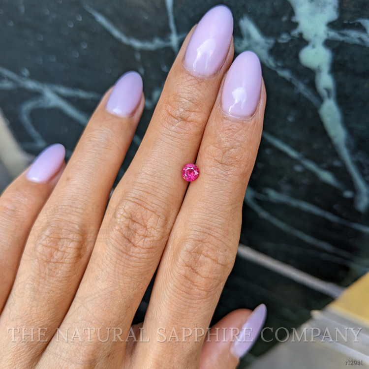 0.39 Ct. Pinkish Red Ruby from Mozambique