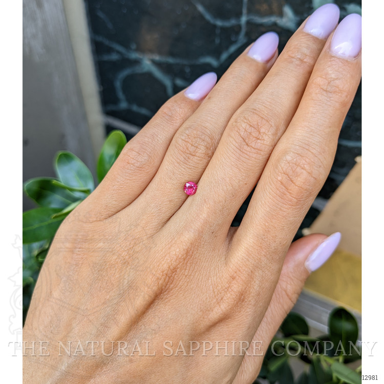 0.39 Ct. Pinkish Red Ruby from Mozambique