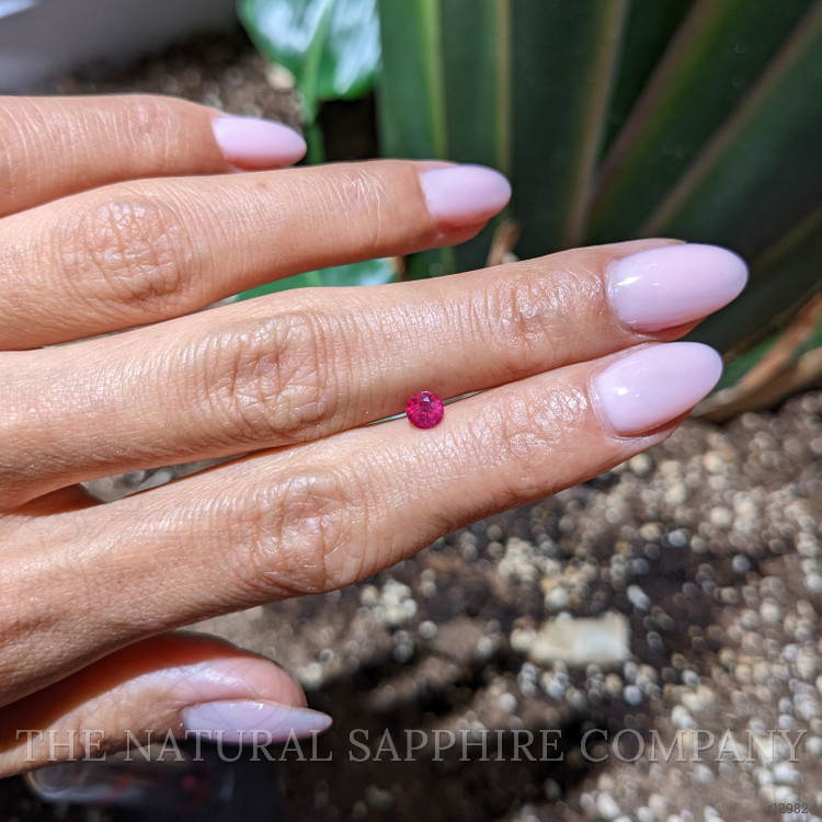 0.44 Ct. Pinkish Red Ruby from Mozambique