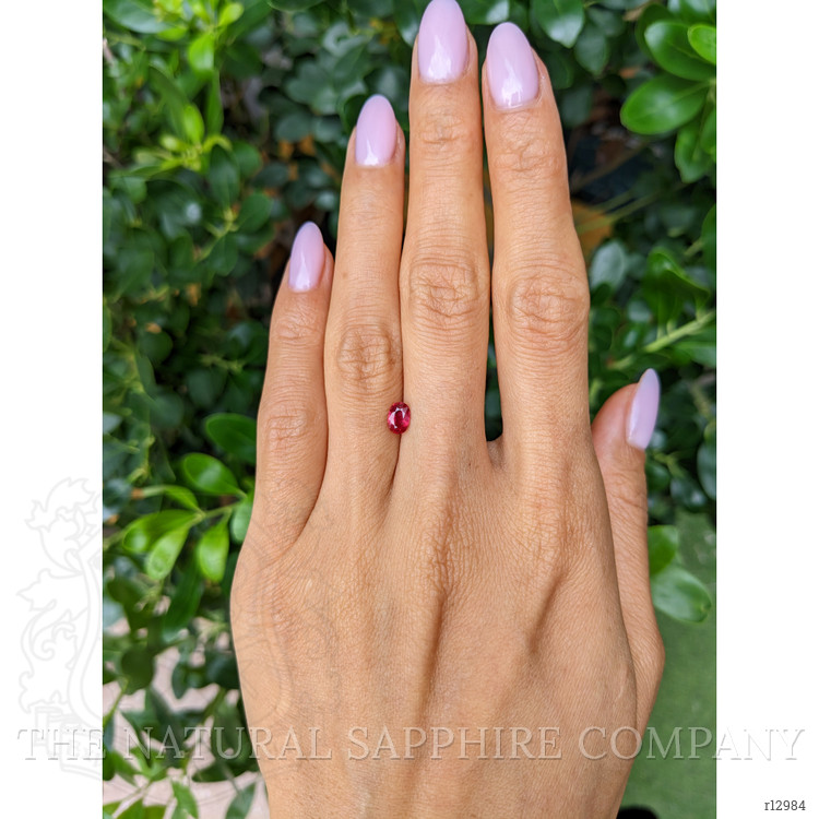 0.67 Ct. Ruby from Thailand