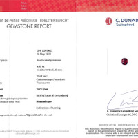 4.32 Ct. Ruby from Mozambique Scan Report
