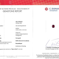 4.32 Ct. Ruby from Mozambique Scan Report