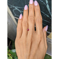 0.43 Ct. Ruby from Mozambique Life Style