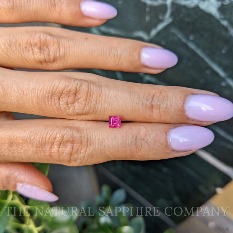 0.49 Ct. Pinkish Red Ruby from Mozambique