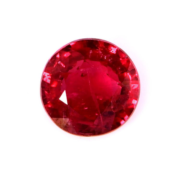 【Ruby】残り11点 Loose Ruby - Round 0.33 Ct. - #R13026 | The Natural Ruby Company