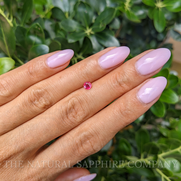 0.31 Ct. Pinkish Red Ruby from Mozambique