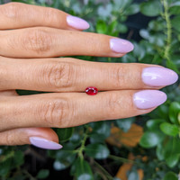 0.60 Ct. Ruby from Thailand Life Style
